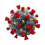 Coronavirus. COVID-19. 3D Render