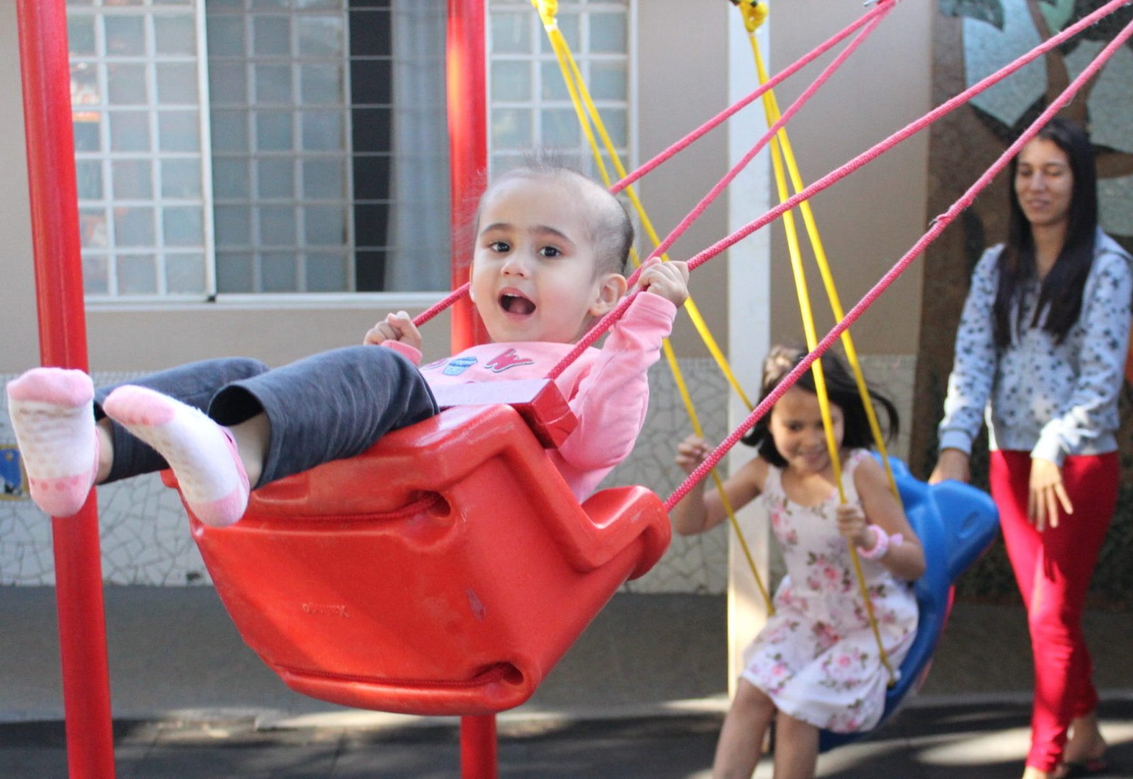 Espaço Baby é inaugurado no parquinho